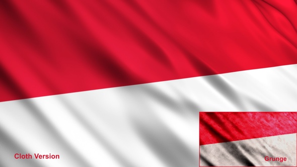 Indonesia Flags alt