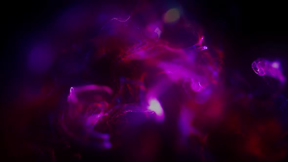 Extraordinary Glow Fluid Background