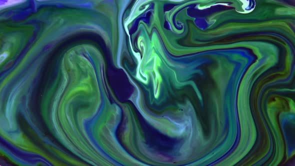 Abstract Paint Spreads And Swirling Texture 146
