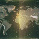 Scanning a Textured Illuminated World Map 4K - VideoHive Item for Sale