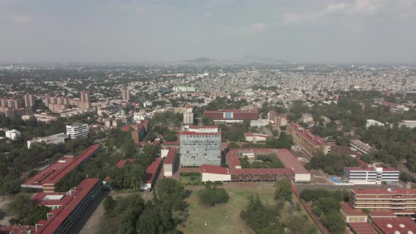 Aerial view of CU UNAM alt