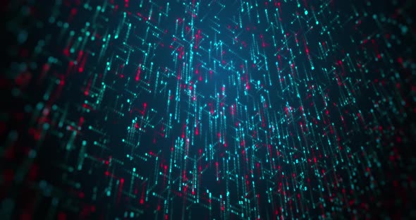 Abstract code injected in data stream. Hacking scripts alt