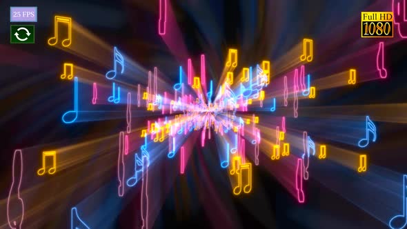 Music Notes Vj A1 HD alt