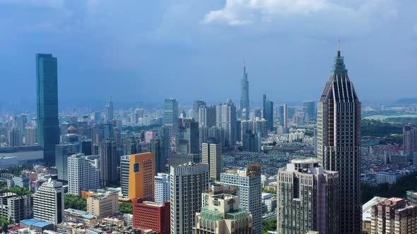 Nanjing City, Jiangsu Province, urban construction landscape alt
