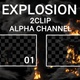 Explosion 2Clip Alpha - VideoHive Item for Sale