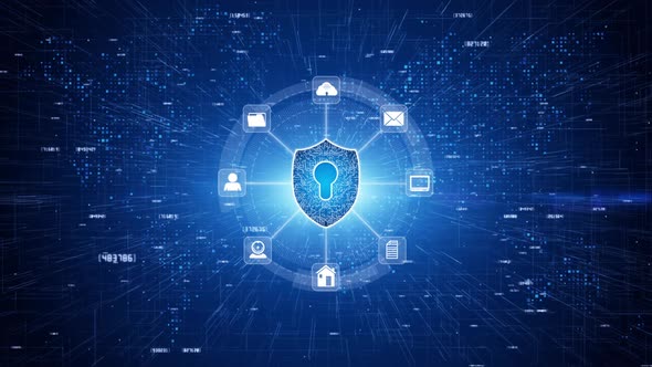 Shield Icon Secure Technology Network 00602 alt