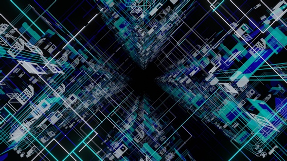 Abstract High Tech Digital Technology Background alt