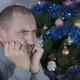 Man Think About Something at Christmas - VideoHive Item for Sale