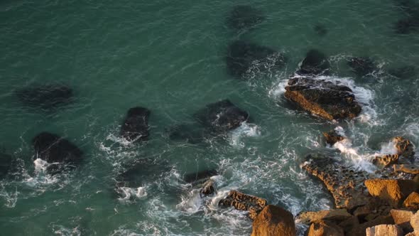 Rocks in the Ocean