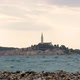 Rovinj City View From The Pebble Beach - VideoHive Item for Sale