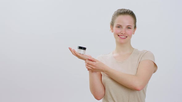 Concept of Skincare Treatment and Cosmetics on the alt