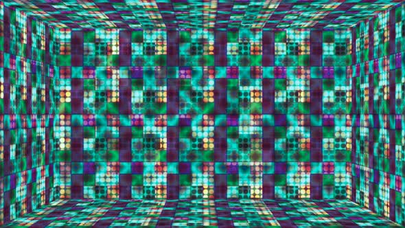 Broadcast Hi-Tech Glittering Abstract Patterns Wall Room 049