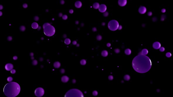 Floating Particles - Moving [Purple], Motion Graphics | VideoHive