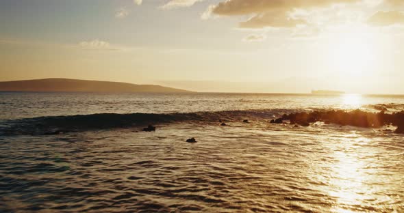 Flying into the Sunset