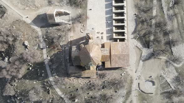 Aerial Historical Church On Van alt