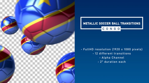 Metallic Soccer Ball Transitions - Congo