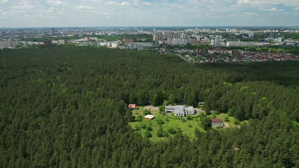 The Estate is Located in the Forest Area of the City of Minsk in the Area of the Stepyanka District
