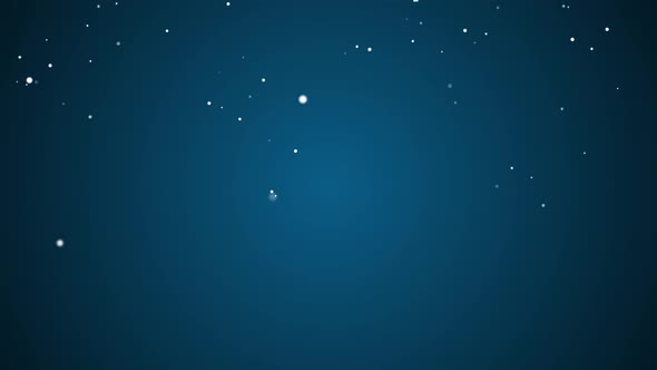 Falling Particles Snowflakes Animation Background