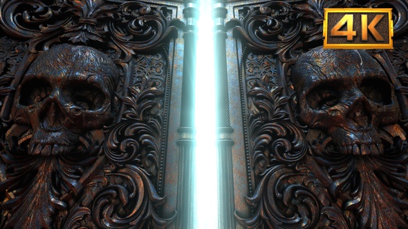 [4K]Skeleton Door Open 2 alt