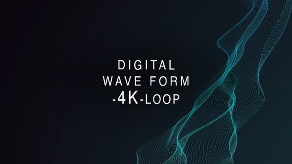 Digital Wave Form Background alt