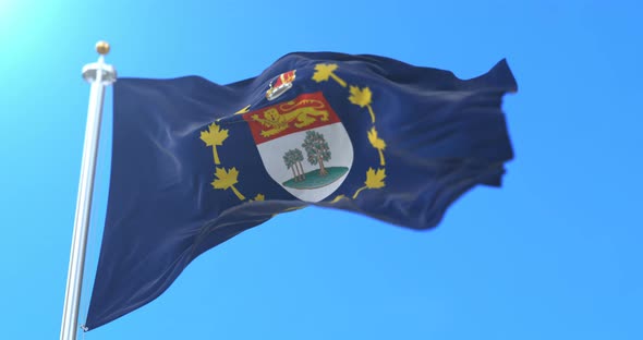 Flag of the Lieutenant Governor of Prince Edward Island, Canada alt