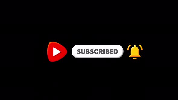 Beautiful Subscribe Button Animation