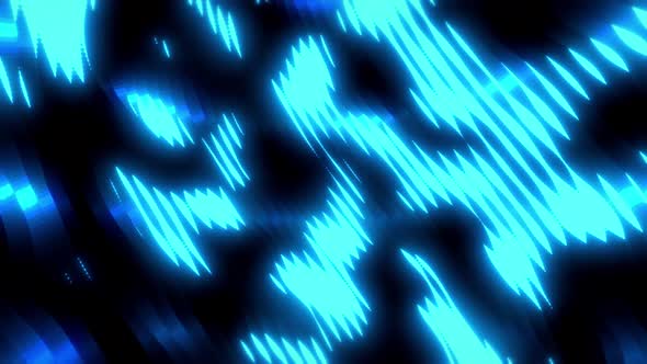 Iridescent glowing abstract background. Looped animation.
