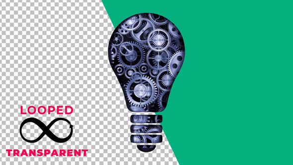 Creative Light Bulb Gear 4K alt