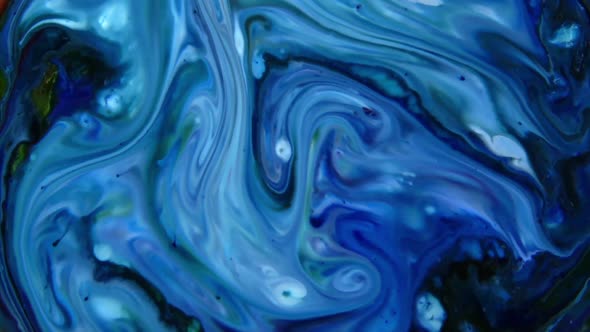 Artistic Concept Color Surface Moving Surface Liquid Paint 28