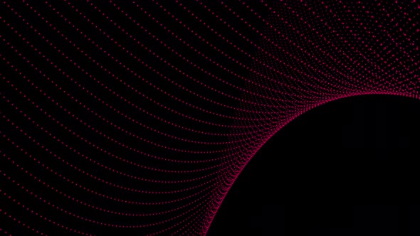 particle wave background animation. Vd 1191