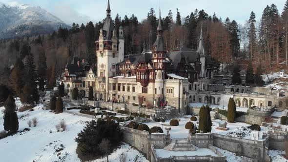 Exquisite Summer Castle Peles in Transylvania Romania alt