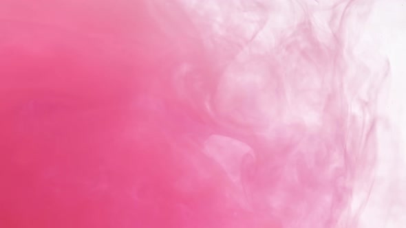 Smoke Cloud of Pink Paint