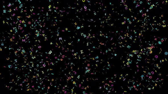 ABC Confetti Explosion Coscade To Boarders alt