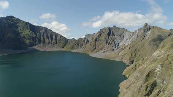 Crater Lake Pinatubo Philippines Luzon alt