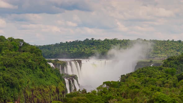Iguazu Falls In Argentina alt