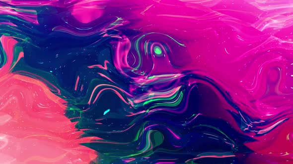 abstract colorful glossy wavy motion background. dark gradient liquid background animation. Vd 1555
