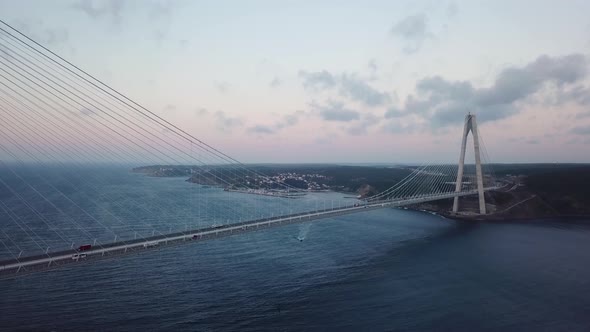 Istanbul Yavuz Sultan Selim Bridge Aerial View Yss 08