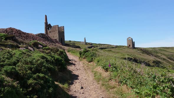 Poldark famous tin and copper mine location known as wheal leisure. The real name is wheal owles, wo alt