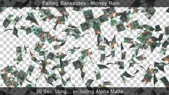 Money Rain Australian Dollars 