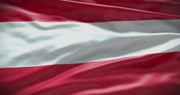 Austria waving flag 4K loop alt