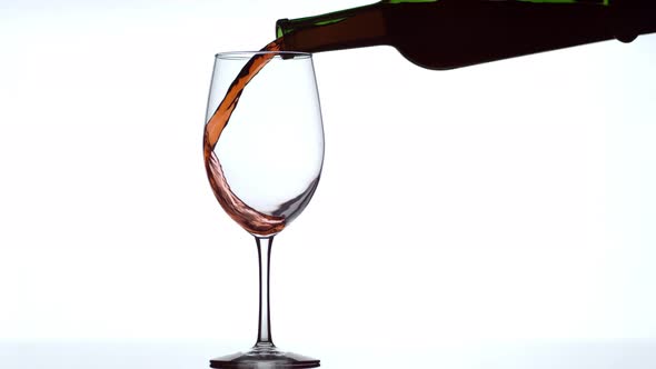 Pouring a glass of red wine in slow motion; shot on Phantom Flex 4K at 1000 fps alt