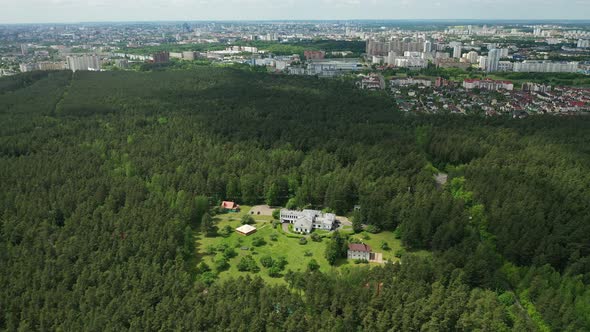 The Estate is Located in the Forest Area of the City of Minsk in the Area of the Stepyanka District