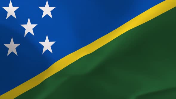 Solomon Islands Waving Flag Animation 4K Moving Wallpaper Background ...