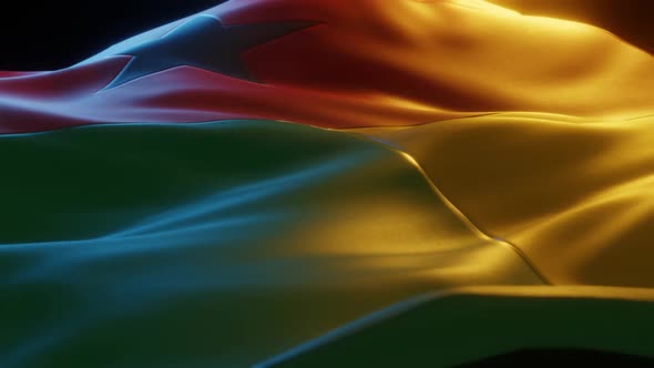 Guinea-Bissau - Stylized Flag alt