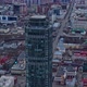 Aerial View of The Skyscraper at Dawn - VideoHive Item for Sale
