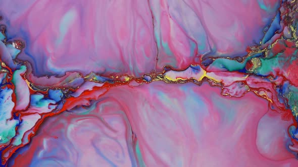 Fluid Painting Abstract Texture