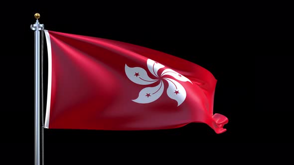 Hong Kong Waving Flag alt