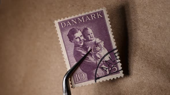 Old Postal Stamp 