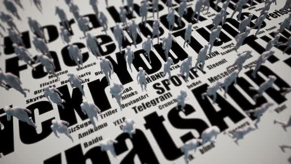 Social Media And Silhouettes alt