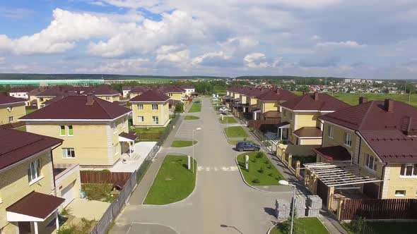 Aerial view of Calm Luxury Residential Area. 03 alt